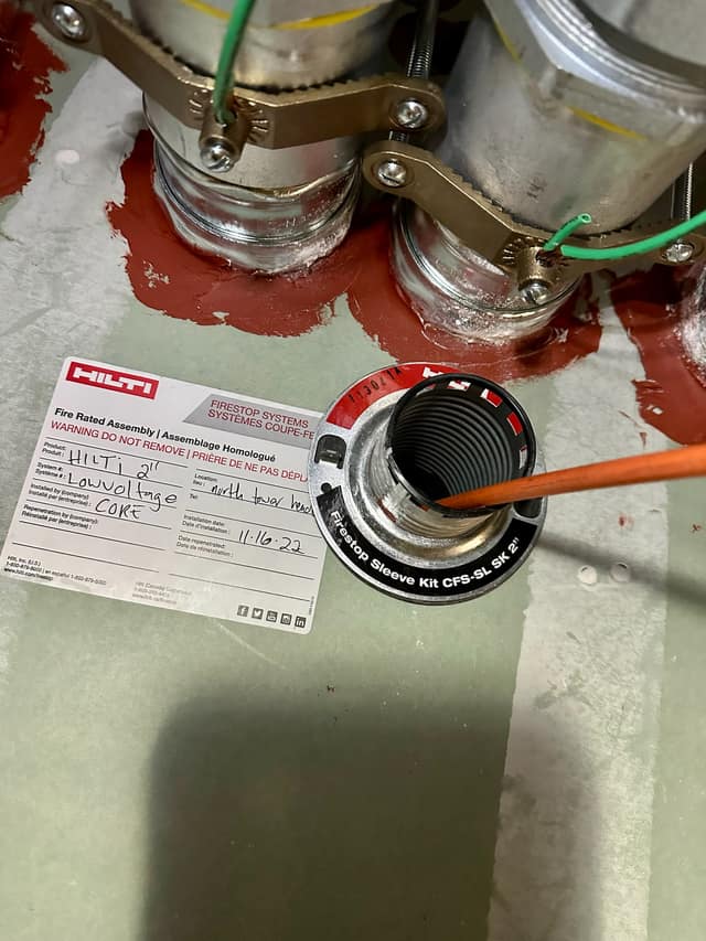 Structured Cabling work by CoreConnectIT