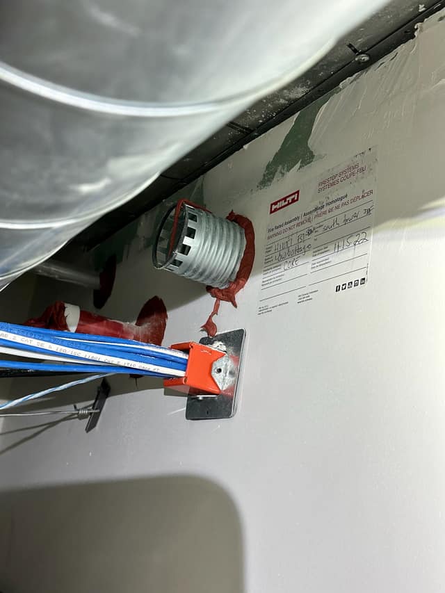 Structured Cabling work by CoreConnectIT