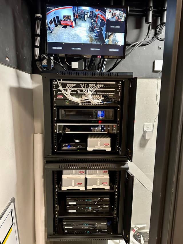 Structured Cabling work by CoreConnectIT